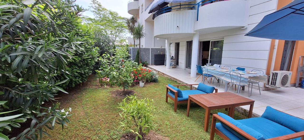 Charmant Appartement Residentiel Avec Terrasse, Jardin Privatif Et Piscine A Cannes 戛纳 外观 照片