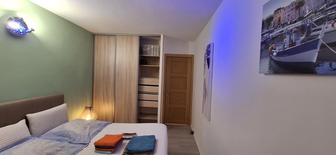 Charmant Appartement Residentiel Avec Terrasse, Jardin Privatif Et Piscine A Cannes 戛纳 外观 照片