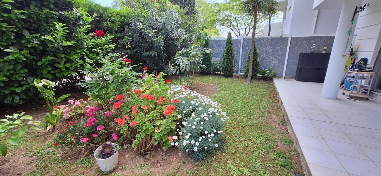 Charmant Appartement Residentiel Avec Terrasse, Jardin Privatif Et Piscine A Cannes 戛纳 外观 照片